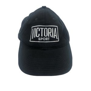 Victoria Sport Secret Cap Hat Adult Adjustable Black 100%Cotton